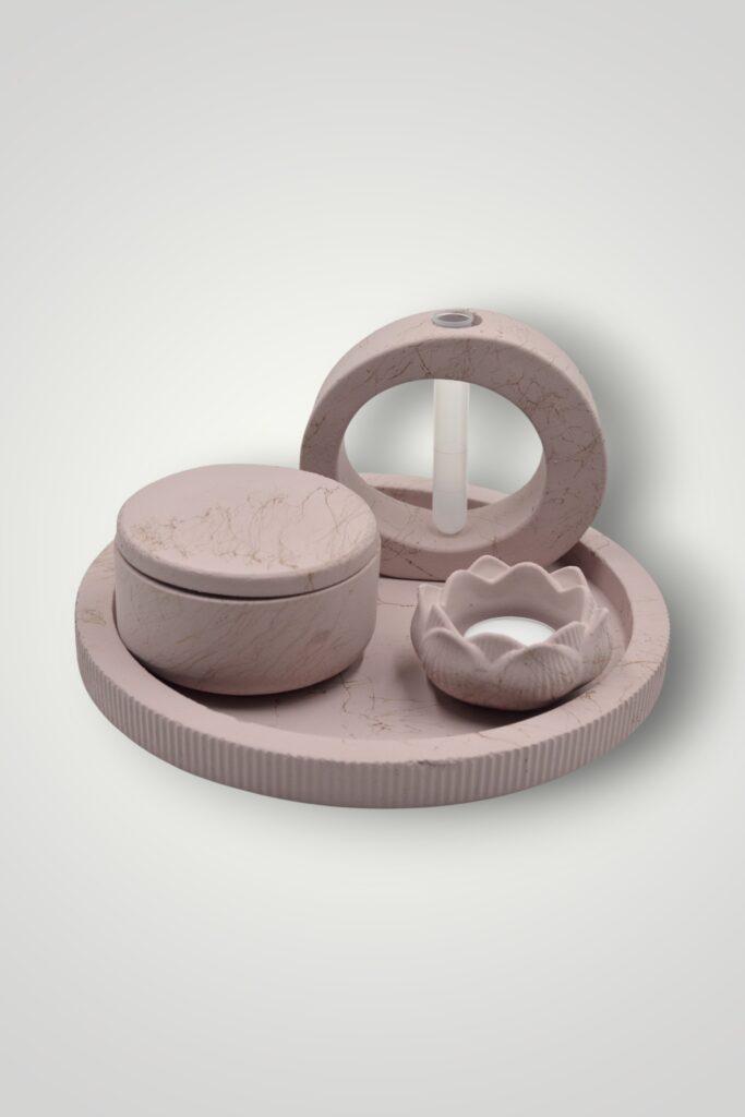 SET DECORATIUNE DE MASA - BEJ