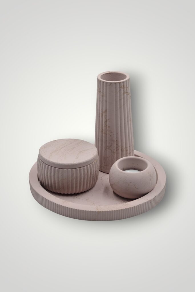 SET DECORATIUNE DE MASA - BEJ