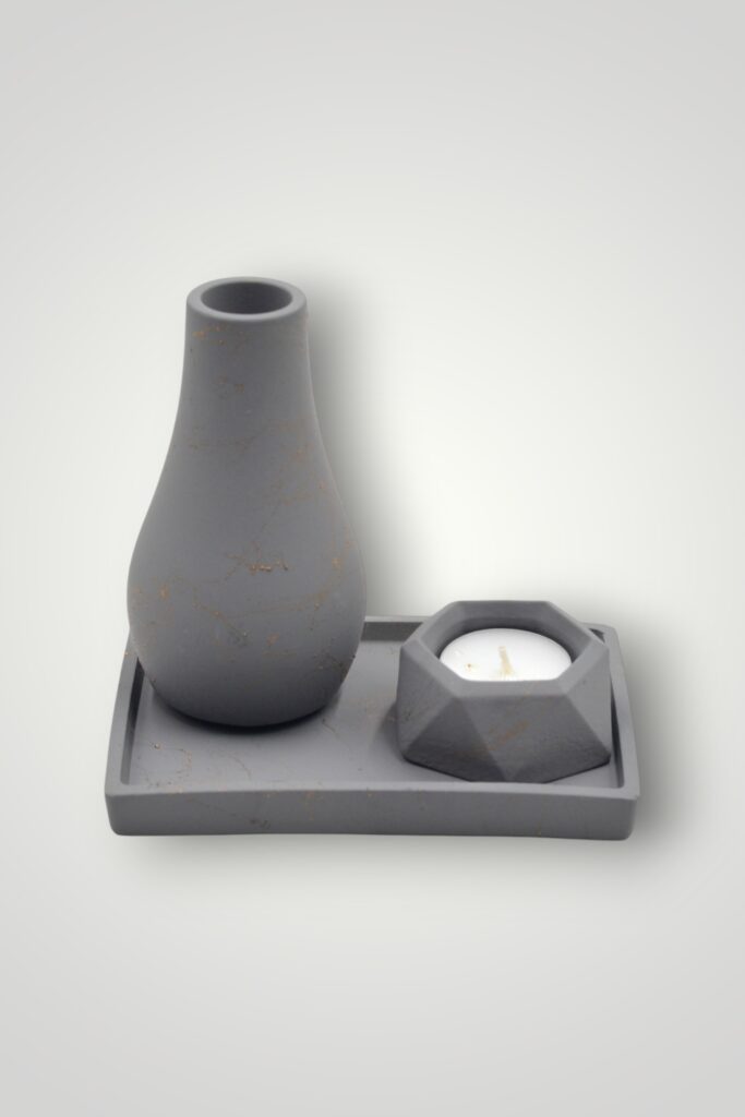SET DECORATIUNE DE MASA - GRI