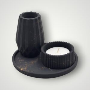 SET DECORATIUNE DE MASA - NEGRU