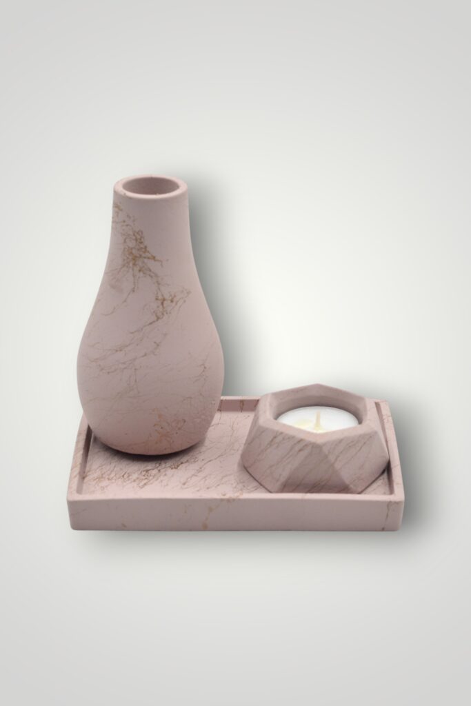 SET DECORATIUNE DE MASA - BEJ