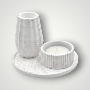 SET DECORATIUNE DE MASA - ALB