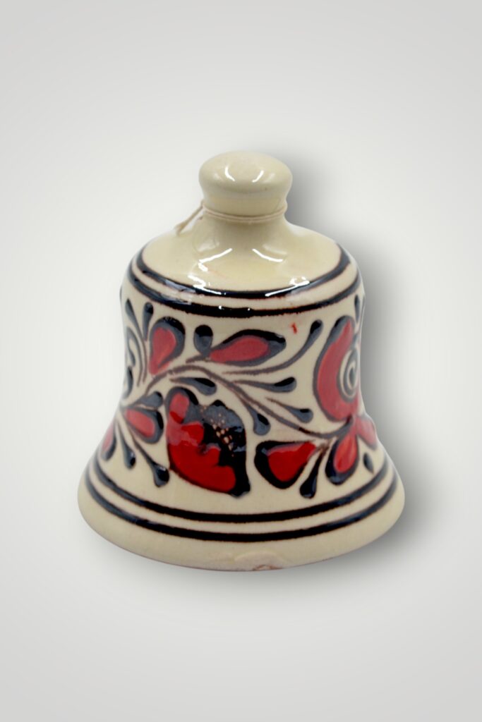 CLOPOTEL CERAMIC - ROSU
