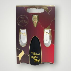 SET VIN SPUMANT + 2 PAHARE - PENTRU NASI