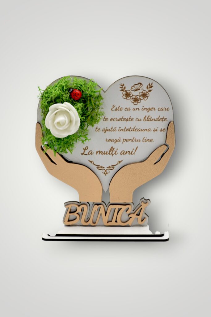 APLICE LEMN - PENTRU BUNICA