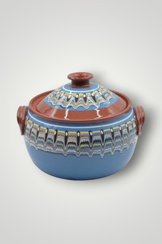 OALA SAMALE GLAZURATA 7L - ALBASTRA