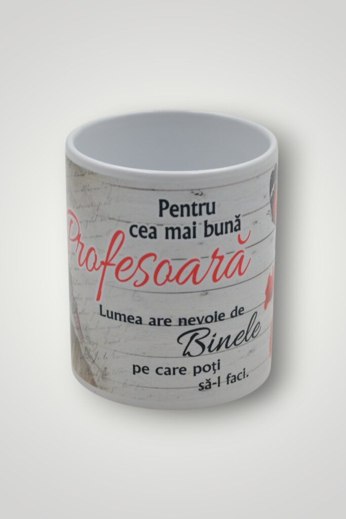 CANI PERSONALIZATE - PROFESOARA