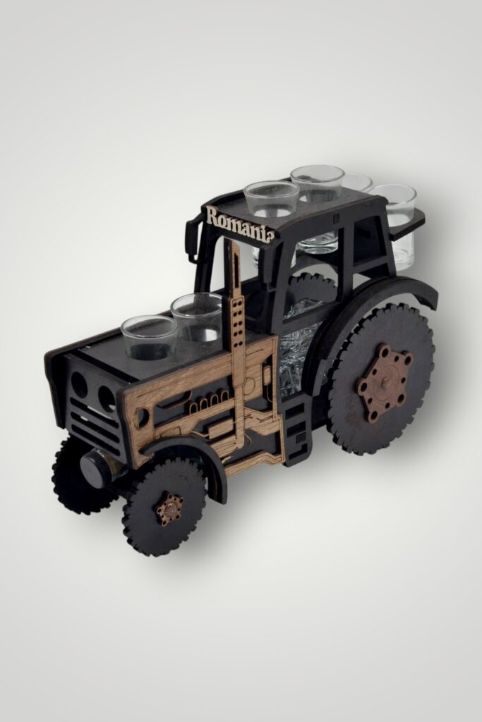 SUPORT STICLA SI PAHARE - TRACTOR