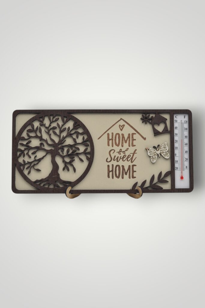 ORNAMENT LEMN - HOME, SWEET HOME